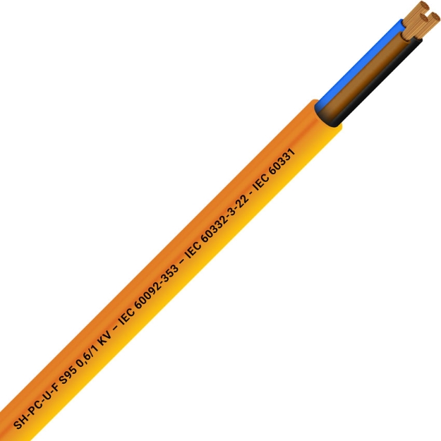 Picture of Unarmoured Multicore 3x4 Orange