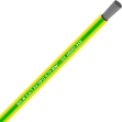 Picture of Unarmoured Single Core 1x16 Yellow/Green