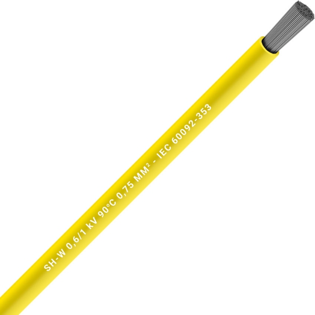 Picture of Unarmoured Single Core 1x70 Yellow