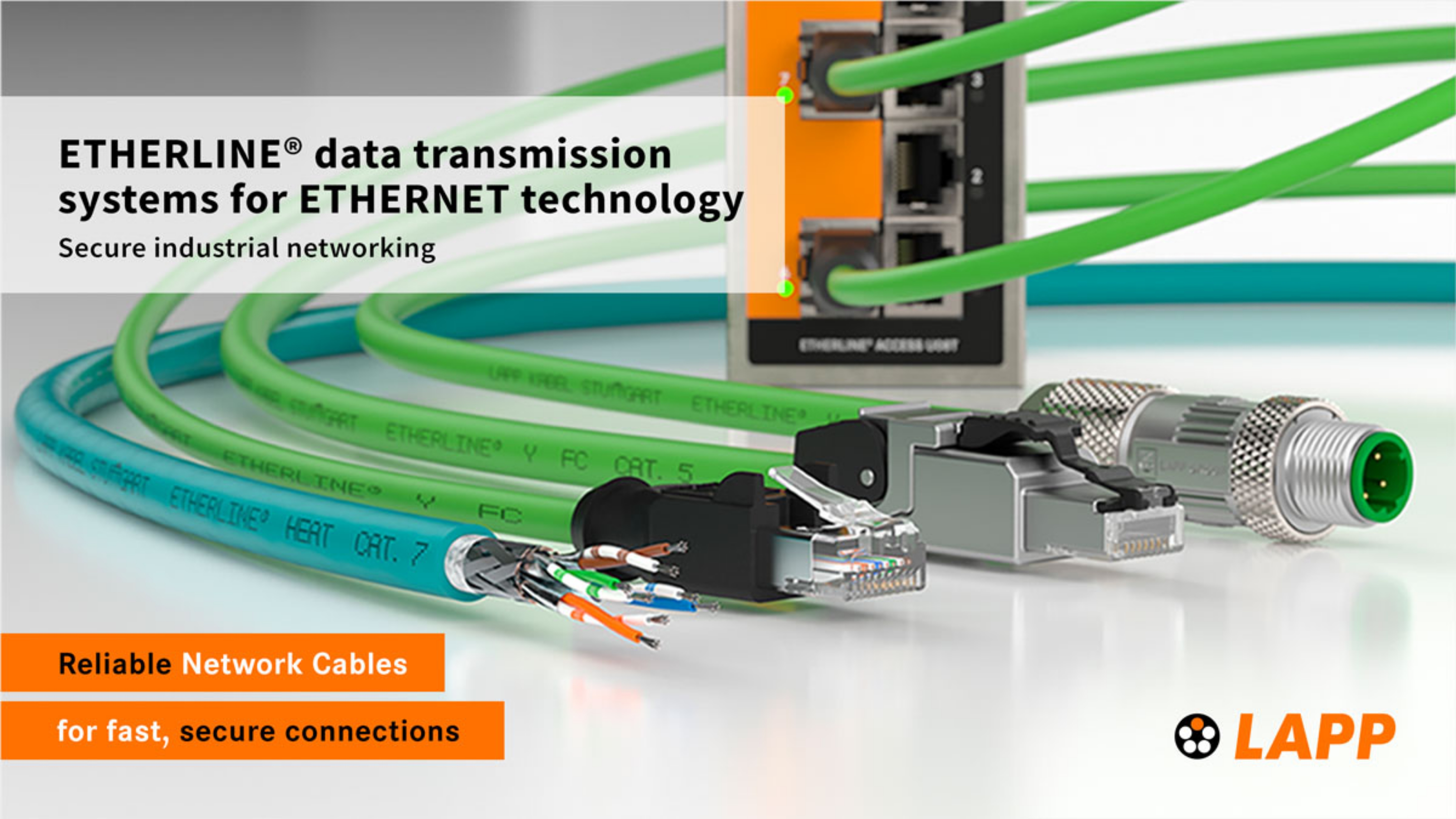 ETHERLINE® by LAPP - Industrial Connectivity You Can Rely On