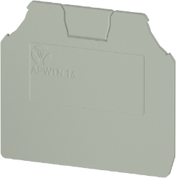 Show details for End Plate - 16mm - WTN - Grey