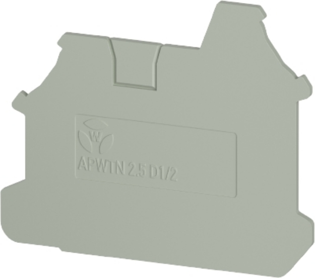 Picture of End Plate - 2.5mm - WTN - Grey