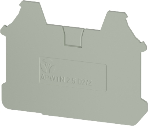 Picture of End Plate - 2.5mm - WTN - Grey