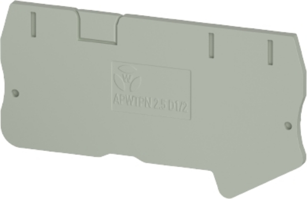 Picture of End Plate - 2.5mm - WTPN - Grey