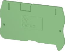 Show details for End Plate - 2.5mm - WTPN - Green