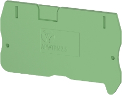 Show details for End Plate - 2.5mm - WTPN - Green