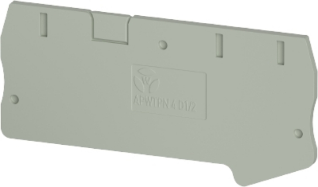 Picture of End Plate - 4mm - WTPN - Grey