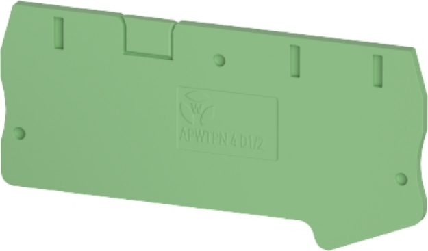Picture of End Plate - 4mm - WTPN - Green