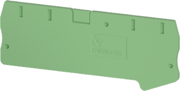 Picture of End Plate - 4mm - WTPN - Green