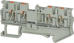 Show details for Push Terminal -16mm -WTPN - Grey