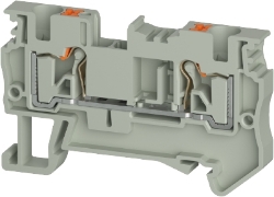 Show details for Push Terminal - 4mm -WTPN - Grey
