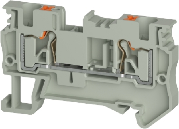 Picture of Push Terminal - 4mm -WTPN - Grey