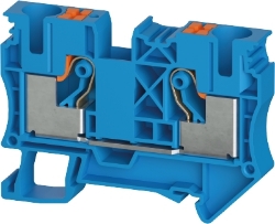 Show details for Push Terminal -10mm -WTPN - Blue