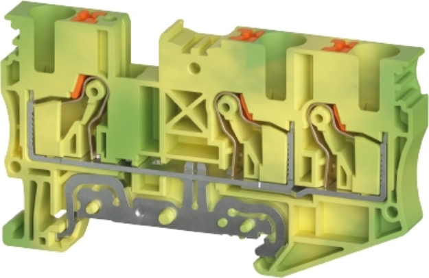 Picture of Push Terminal - 6mm - WTPN - Earth