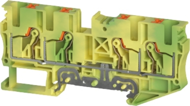 Picture of Push Terminal - 6mm - WTPN - Earth