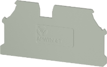 Show details for End Plate - 4mm - WTN - Grey