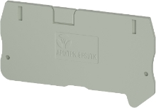 Show details for End Plate - 4mm - WTPN - Grey
