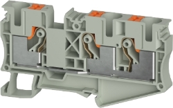 Show details for Push Terminal - 10mm -WTPN - Grey