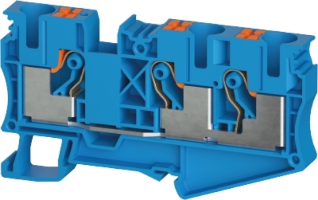 Picture of Push Terminal - 10mm -WTPN - Blue