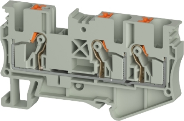 Picture of Push Terminal - 6mm -WTPN - Grey