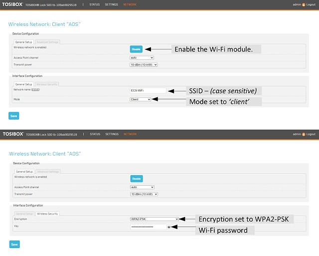 Starlink Tosibox Wi-Fi Method